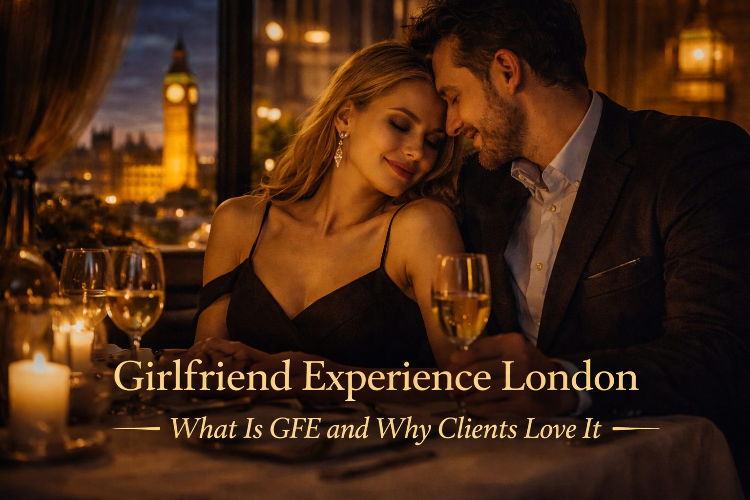 Girlfriend experience London — intimate companion for the evening
